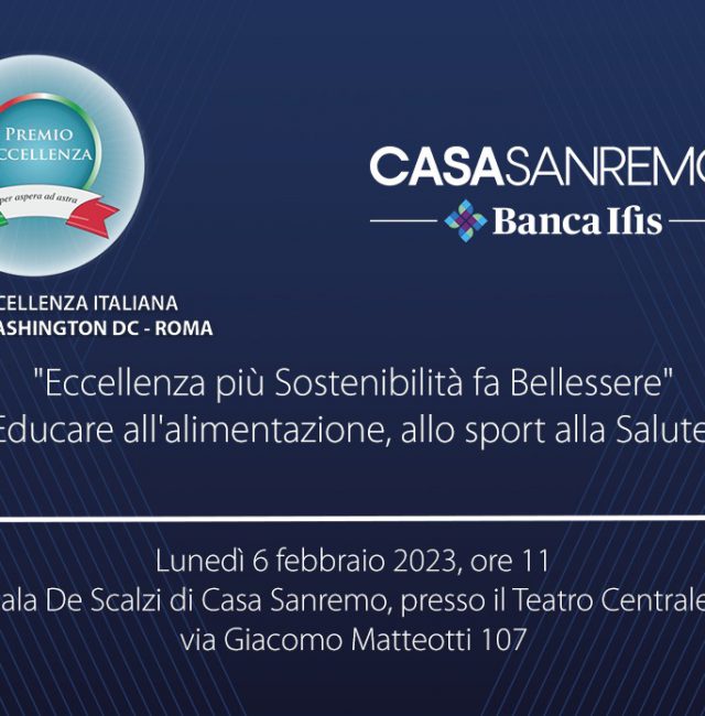 Prima del Festival è l’ora del Bellessere